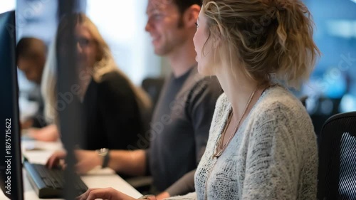 Dedicated talent team collaborating rapidly to expedite executive recruitment with urgency and precision in a dynamic office setting.