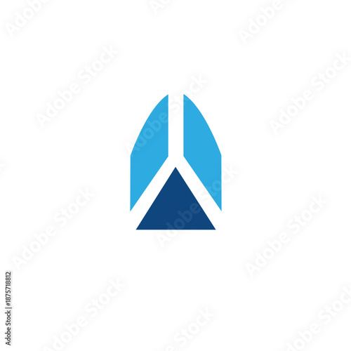 Aeroplane Minimalist and modern vector logo design suitable for business and brands