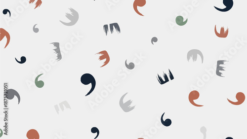 seamless pattern with drops of rain