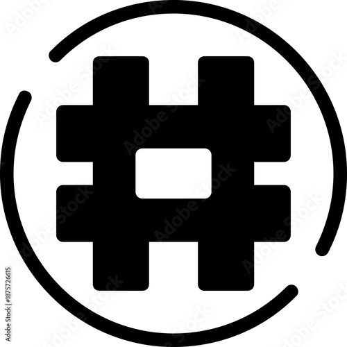 Hastag Icon