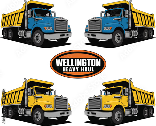 Powerful Heavy Duty Dump Trucks for Construction Site Hauling and Transport Solutions