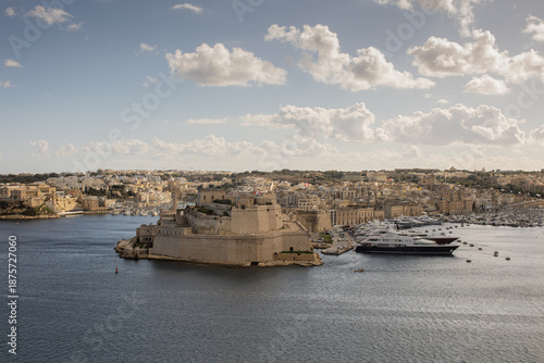 Fort St. Angelo overlooking...