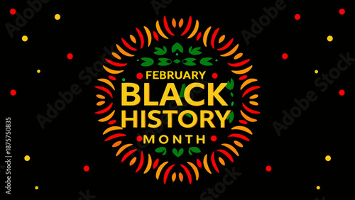 Celebrate black history month february with vibrant african heritage cultural