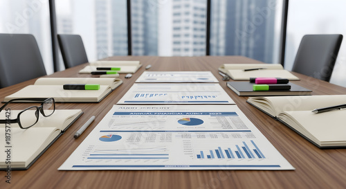 Business Audit Concept – Financial Analysis, Compliance, and Corporate Review