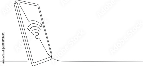 Wireless signal indicator Vector