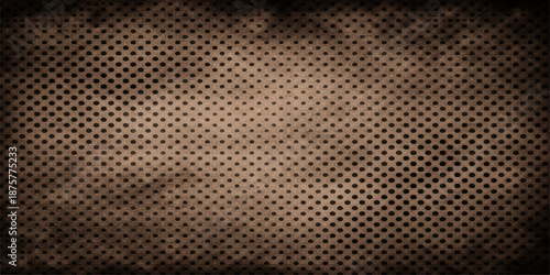 Seamless grunge rusty metal plate texture featuring a weathered steel surface material with a brown and gray industrial pattern for a textured design backdrop