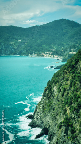 Rocky Coastal Mountains of Cinque Terre