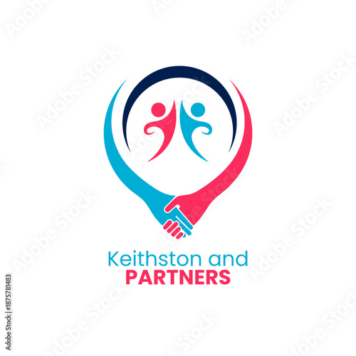 Charity Foundation Helping Hands Heart Logo Vector Template, Community Support Nonprofit Abstract Hand Symbol Logo, Heart Care Donation Trust Modern EPS Logo, Humanitarian Aid Unity Hands Branding Tem