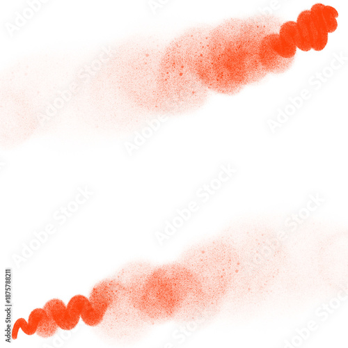 Colorful Brush Stroke Elements 