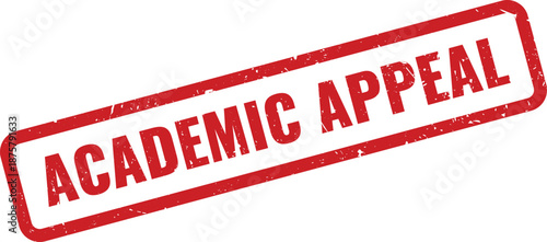 Red Academic Appeal Stamp for Educational Requests
