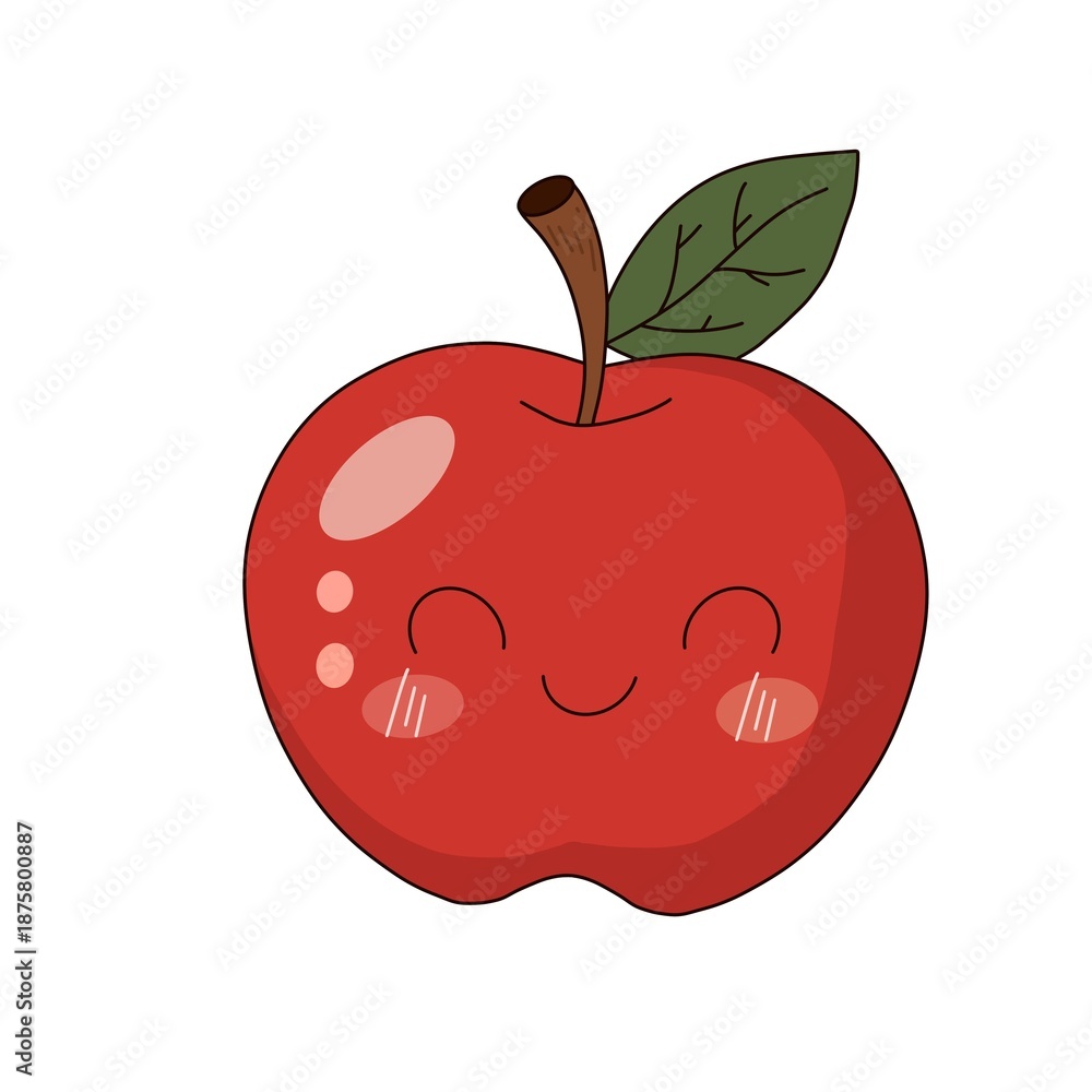 Fototapeta premium Apple Illustration