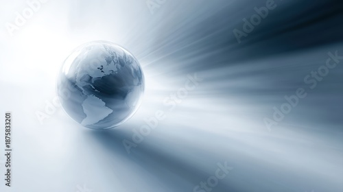 international finance concept abstract globe