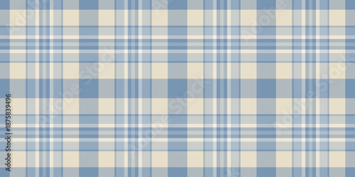 Celebrate fabric tartan textile, classical background check plaid. Teenage texture seamless pattern vector in pastel and grey colors.
