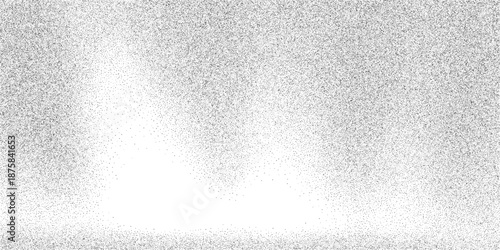 Rough dust storm, concentrated sand particles in chaotic form. Distressed grunge ink splatter texture, vector illustration