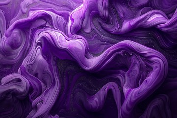 Papier peint photo Prune Mystical deep space nebula background with acrylic ink, splatters, and a dark academia aesthetic  © Pawel
