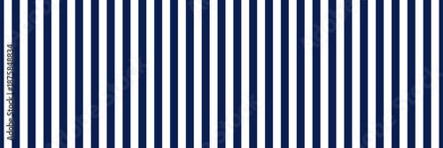 Vertical navy blue and white striped pattern. Bold lines background on white background