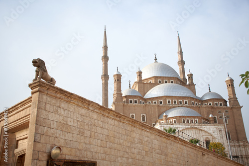 Fotografía Majestic Islamic architecture of Muhammad Ali Mosque Cairo