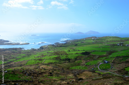 Gorgeous Coastal Landscape Along the Shoreline of Ireland