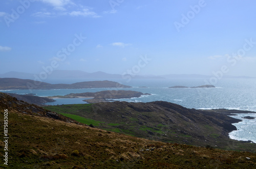 Beautiful Rural Seascape Along the Coast of Ireland
