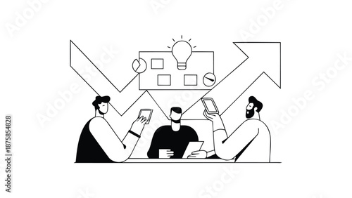 Business strategy alignment with focused discussion and growth planning