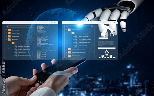 Artificial intelligence enhances file system and robotics programming education for effective STEM learning Parse © InfiniteFlow
