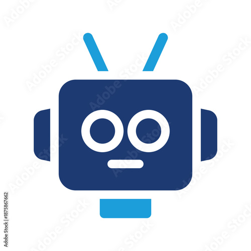 bot colored icon vector design good for web or mobile app