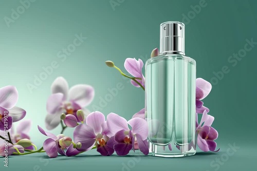 The basis for innovative program for the cosmetics and perfumery industry in the colors Shale Green and Amethyst Orchid of the Pantone 2026 palette