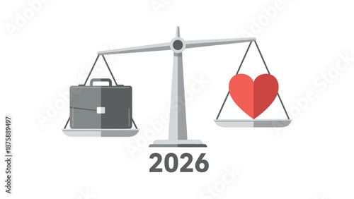 Striving for optimal life balance, harmonizing professional pursuits with personal well-being by