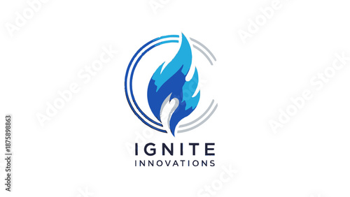 Ignite Innovations Logo Design Element.