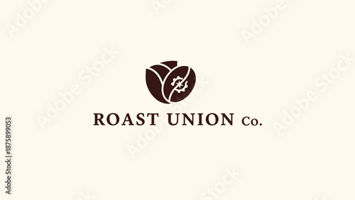 Roast Union Co Coffee Logo Design.