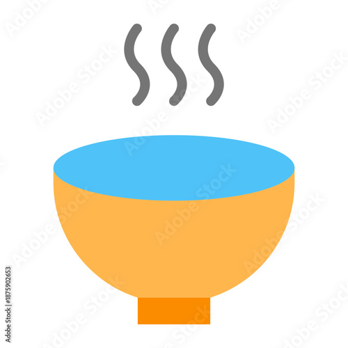 Soup Vector Icon Design