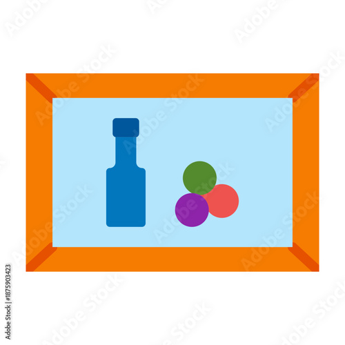 Still Life Vector Icon Design