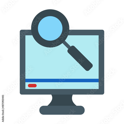 Research Vector Icon Design