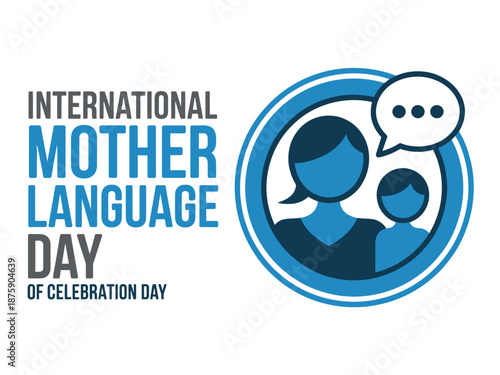 International Mother Language Day celebration with a mother and child
