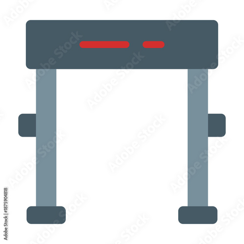 Security Gate Vector Icon Design