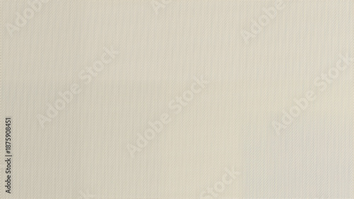 Fotografía Light Cream Twill Fabric Texture with Fine Diagonal Grain for Minimalist Backgro