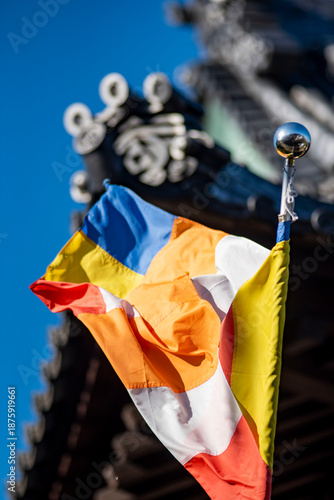 鎌倉26110　宝戒寺5　仏旗