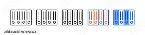 File Different Set Vector Icon