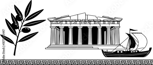 ancient greek island