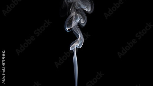 Video loop Gentle smoke swirl on dark background slow motion seamless loop moody aesthetic 4K