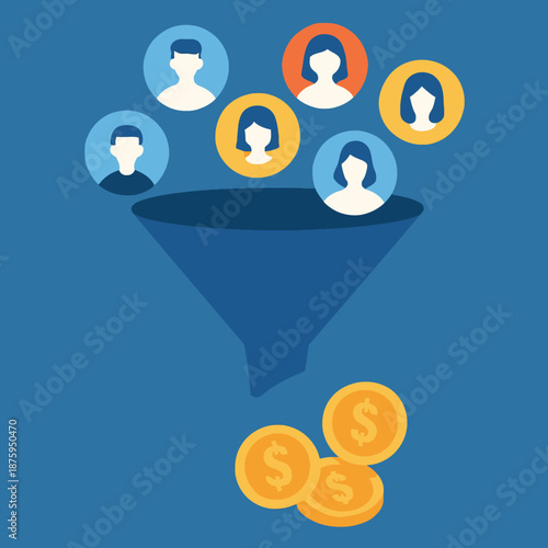 Lead generation and sales funnel