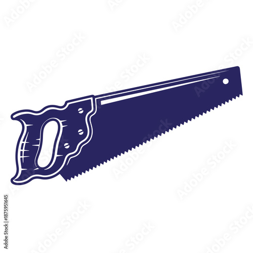 hand saw tool for woodworking and carpentry tasks  cutting through wood with precision and ease
