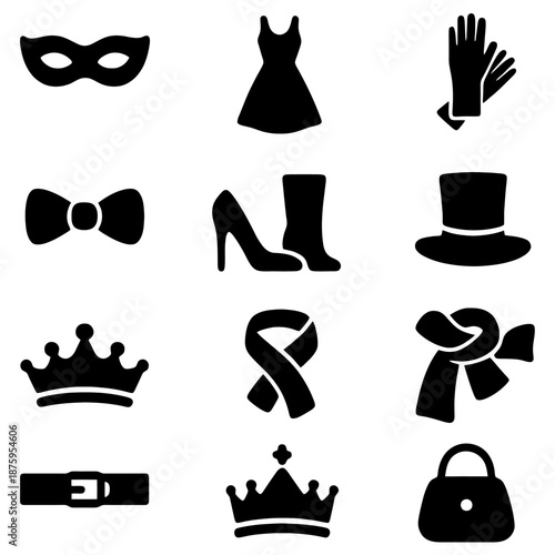 A Collection of Style Icons: A carefully curated set of fashionable accessories, each an emblem of timeless elegance and diverse style, offering a visual symphony of fashion statements.