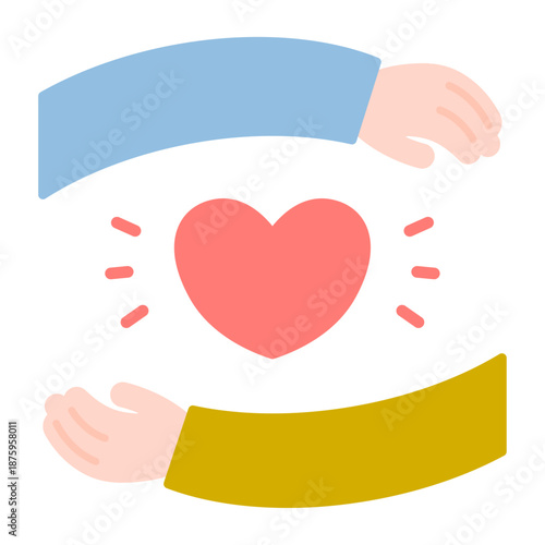 みんなで愛情を育むイメージ