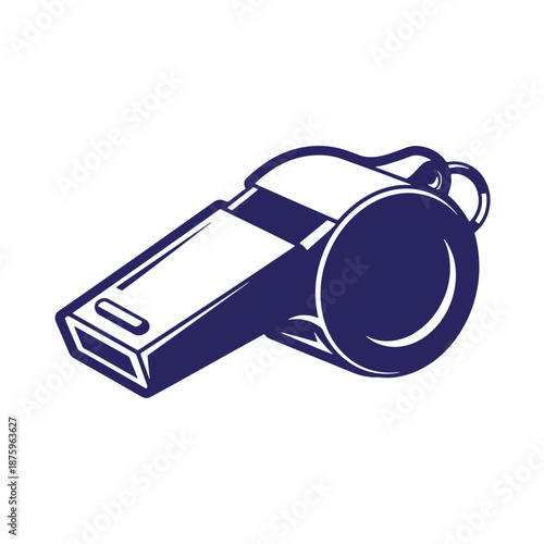 whistle icon graphic illustration isolated on transparent background