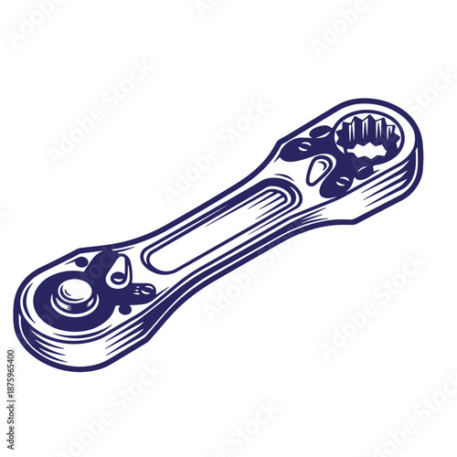 adjustable wrench tool for mechanical work and repairs  isolated on transparent background