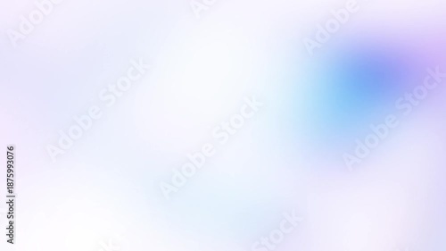 Bright white and soft blue gradient loop with clean liquid motion and subtle glowing effects. Perfect for video projects, background design or wallpaper