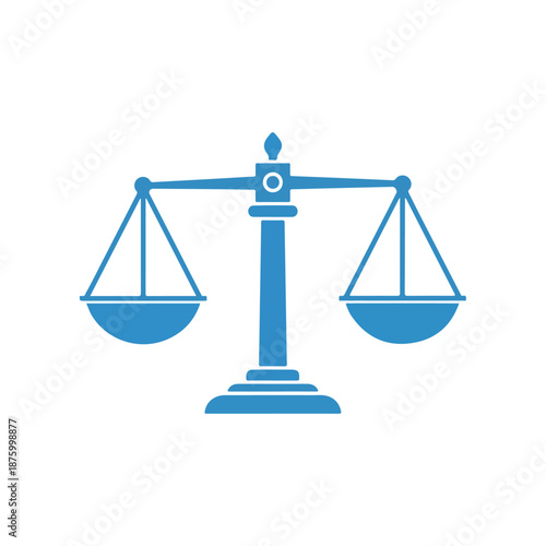 Balanced justice scale
