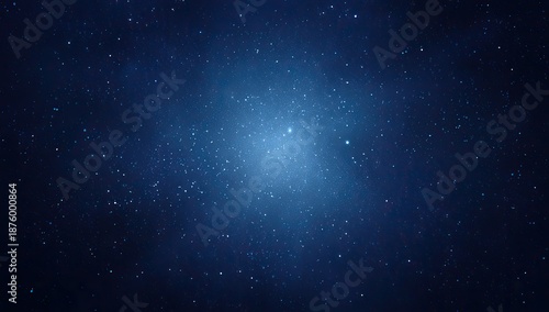 Wallpaper Mural Starry night a dark blue sky filled with countless distant, glowing stars Torontodigital.ca