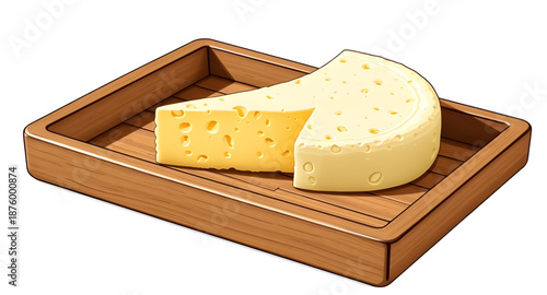 cheese, woodenboard, dairy, food, snack, appetizer, gourmet, cuisine, kitchen, meal, platter, serving, rustic, natural, fresh, tasty, delicious, slice, slices, block, cheddar, brie, swiss, mozzarella,